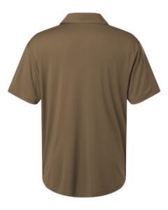 AllPro 41800 Men’s Pro-Lock Performance Polo – Cigar (back)