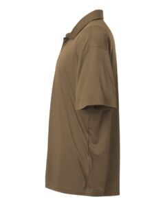 AllPro 41800 Men’s Pro-Lock Performance Polo – Cigar (side)