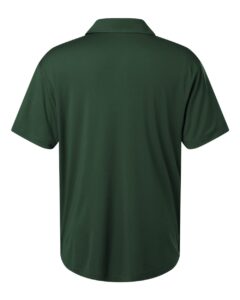 AllPro 41800 Men’s Pro-Lock Performance Polo – Forest Green (back)