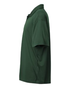 AllPro 41800 Men’s Pro-Lock Performance Polo – Forest Green (side)