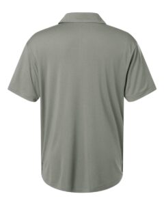 AllPro 41800 Men’s Pro-Lock Performance Polo – Greystone (back)