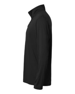 AllPro 41870 Men’s Pro-Lock Performance Quarter-Zip Pullover – Black (side)