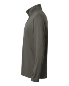 AllPro 41870 Men’s Pro-Lock Performance Quarter-Zip Pullover – Charcoal (side)