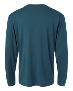 AllPro 48400 Unisex Pro-Lock Performance Long Sleeve T-Shirt – Atlantic Blue (back)