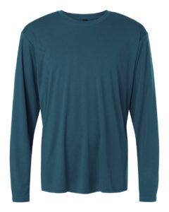 AllPro 48400 Unisex Pro-Lock Performance Long Sleeve T-Shirt – Atlantic Blue