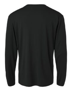 AllPro 48400 Unisex Pro-Lock Performance Long Sleeve T-Shirt – Black (back)