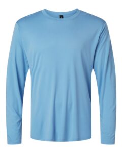 AllPro 48400 Unisex Pro-Lock Performance Long Sleeve T-Shirt – Carolina Blue
