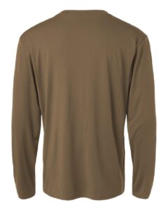 AllPro 48400 Unisex Pro-Lock Performance Long Sleeve T-Shirt – Cigar (back)