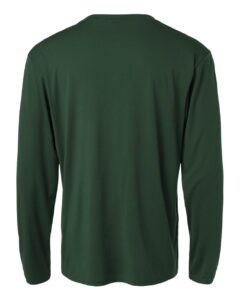 AllPro 48400 Unisex Pro-Lock Performance Long Sleeve T-Shirt – Forest Green (back)
