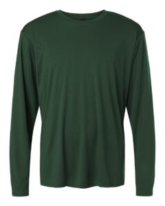 AllPro 48400 Unisex Pro-Lock Performance Long Sleeve T-Shirt – Forest Green