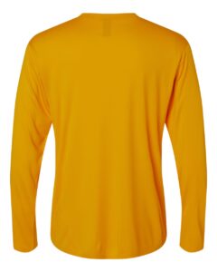 AllPro 48400 Unisex Pro-Lock Performance Long Sleeve T-Shirt – Gold (back)