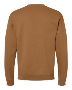 JERZEES 562MR Unisex NuBlend® Crewneck Sweatshirt – Golden Pecan (back)