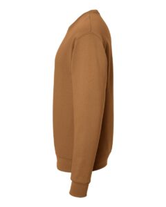 JERZEES 562MR Unisex NuBlend® Crewneck Sweatshirt – Golden Pecan (side)