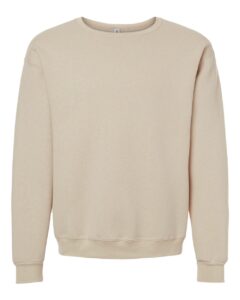 JERZEES C12MR Unisex Rugged Crewneck Sweatshirt – Putty