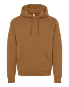 JERZEES H12MR Unisex Rugged Hooded Sweatshirt – Golden Pecan