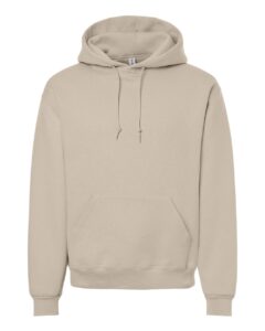 JERZEES H12MR Unisex Rugged Hooded Sweatshirt – Putty