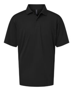 AllPro 41800Y Youth Pro-Lock Performance Polo – Black