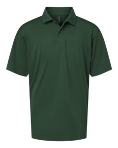 AllPro 41800Y Youth Pro-Lock Performance Polo – Forest Green