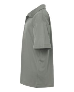 AllPro 41800Y Youth Pro-Lock Performance Polo – Greystone (side)