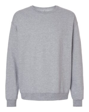 JERZEES IC48MR Unisex Ultimate CVC Crewneck Sweatshirt – Athletic Heather