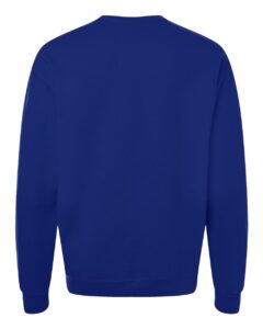 JERZEES IC48MR Unisex Ultimate CVC Crewneck Sweatshirt – Orchid (back)