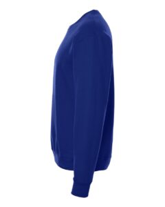 JERZEES IC48MR Unisex Ultimate CVC Crewneck Sweatshirt – Orchid (side)