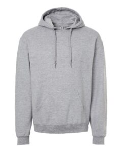 JERZEES IC49MR Unisex Ultimate CVC Hooded Sweatshirt – Athletic Heather