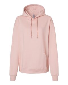 JERZEES IC49MR Unisex Ultimate CVC Hooded Sweatshirt – Blush Pink