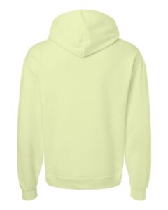 JERZEES IC49MR Unisex Ultimate CVC Hooded Sweatshirt – Celery Juice (back)