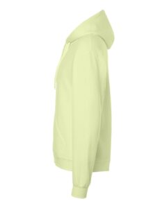 JERZEES IC49MR Unisex Ultimate CVC Hooded Sweatshirt – Celery Juice (side)