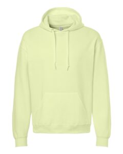JERZEES IC49MR Unisex Ultimate CVC Hooded Sweatshirt – Celery Juice