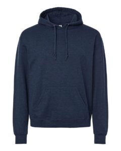 JERZEES IC49MR Unisex Ultimate CVC Hooded Sweatshirt – Indigo Heather