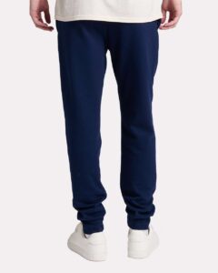 JERZEES IC50MPR Unisex Ultimate CVC Joggers – J. Navy (on model back)
