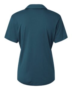 AllPro 41800L Women’s Pro-Lock Performance Polo – Atlantic Blue (back)
