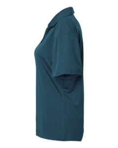AllPro 41800L Women’s Pro-Lock Performance Polo – Atlantic Blue (side)