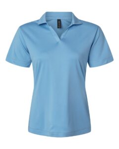 AllPro 41800L Women’s Pro-Lock Performance Polo – Carolina Blue