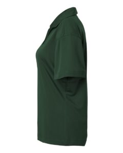 AllPro 41800L Women’s Pro-Lock Performance Polo – Forest Green (side)
