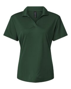 AllPro 41800L Women’s Pro-Lock Performance Polo – Forest Green