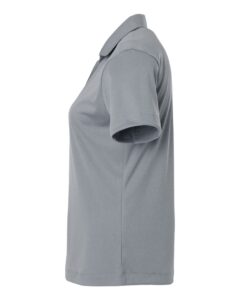 AllPro 41800L Women’s Pro-Lock Performance Polo – Heather Steel (side)