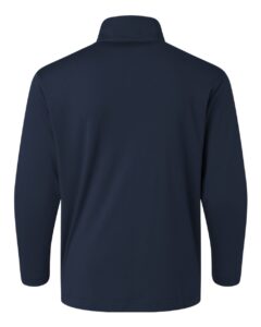 AllPro 41870Y Youth Pro-Lock Performance Quarter-Zip Pullover – Navy (back)