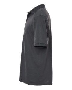 JERZEES 437R Men’s Dri-Power® Polo – Charcoal Grey (side)