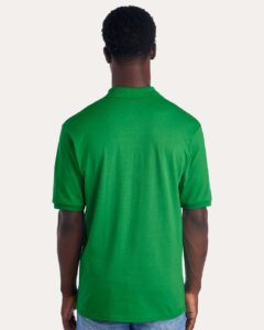 JERZEES 437R Men’s Dri-Power® Polo – Kelly (on model back)