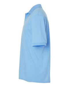 JERZEES 437R Men’s Dri-Power® Polo – Light Blue (side)