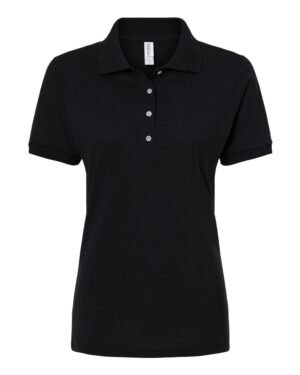 JERZEES 437F Women’s Dri-Power® Polo – Black