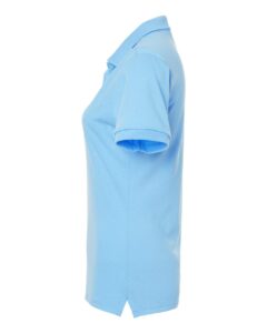 JERZEES 437F Women’s Dri-Power® Polo – Light Blue (side)
