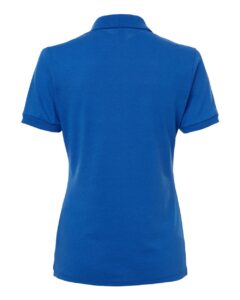 JERZEES 437F Women’s Dri-Power® Polo – Royal (back)