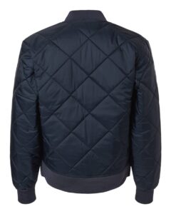 Dickies 6124 Men’s Diamond Quilted Jacket – Dark Navy (back)