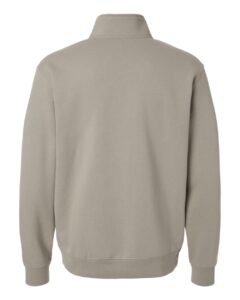Independent Trading Co. SS4600QZ Unisex Midweight Quarter-Zip Pullover – Cement (back)