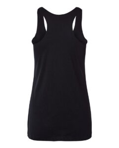Next Level 6733 Women’s Triblend Racerback Tank – Black (back)