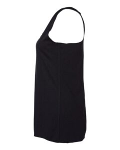 Next Level 6733 Women’s Triblend Racerback Tank – Black (side)
